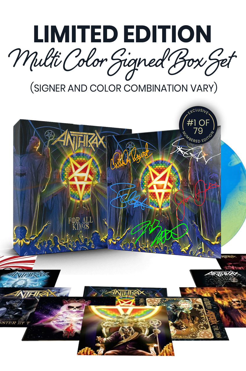 For All Kings - Anthrax (Signed Vinyl)