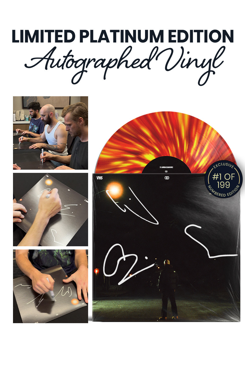 Includes Sam Harris, Casey Harris, and Adam Levin's Autographs on Vinyl Jacket.