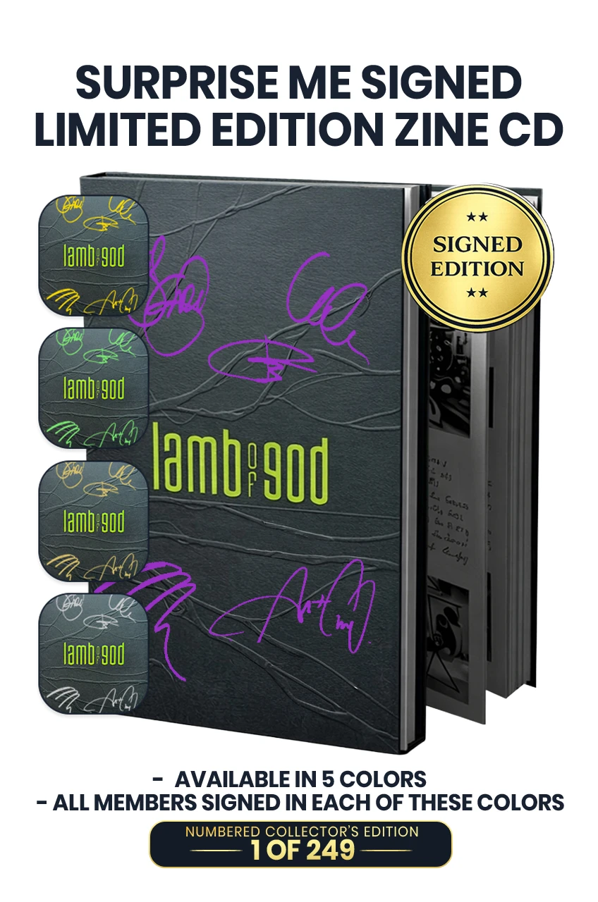 Lamb of God CDセット Into Oblivion LP + Long Sleeve Fan Pack – Lamb of God Store