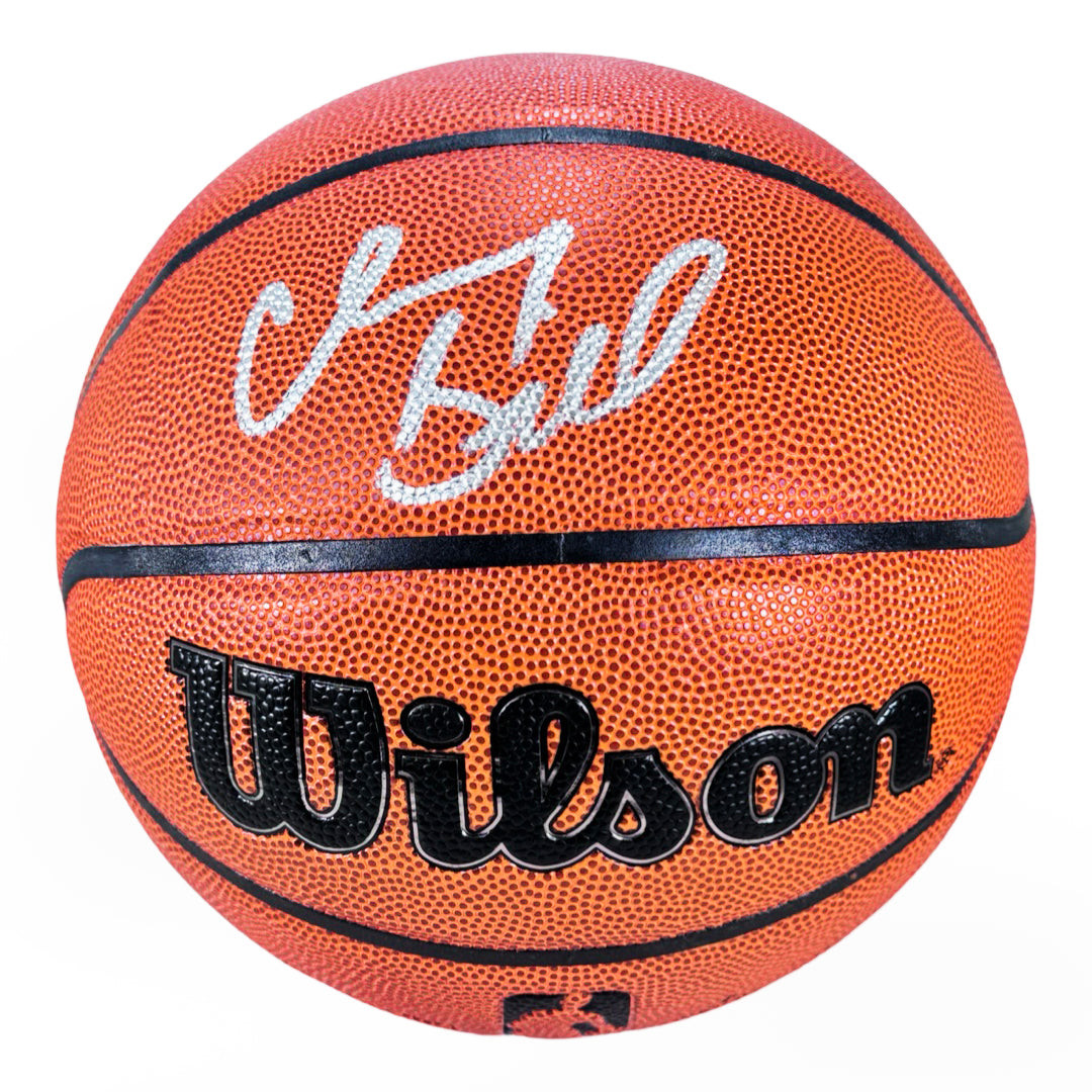 Chauncey Billups Signed NBA Wilson Authentic Series Basketball