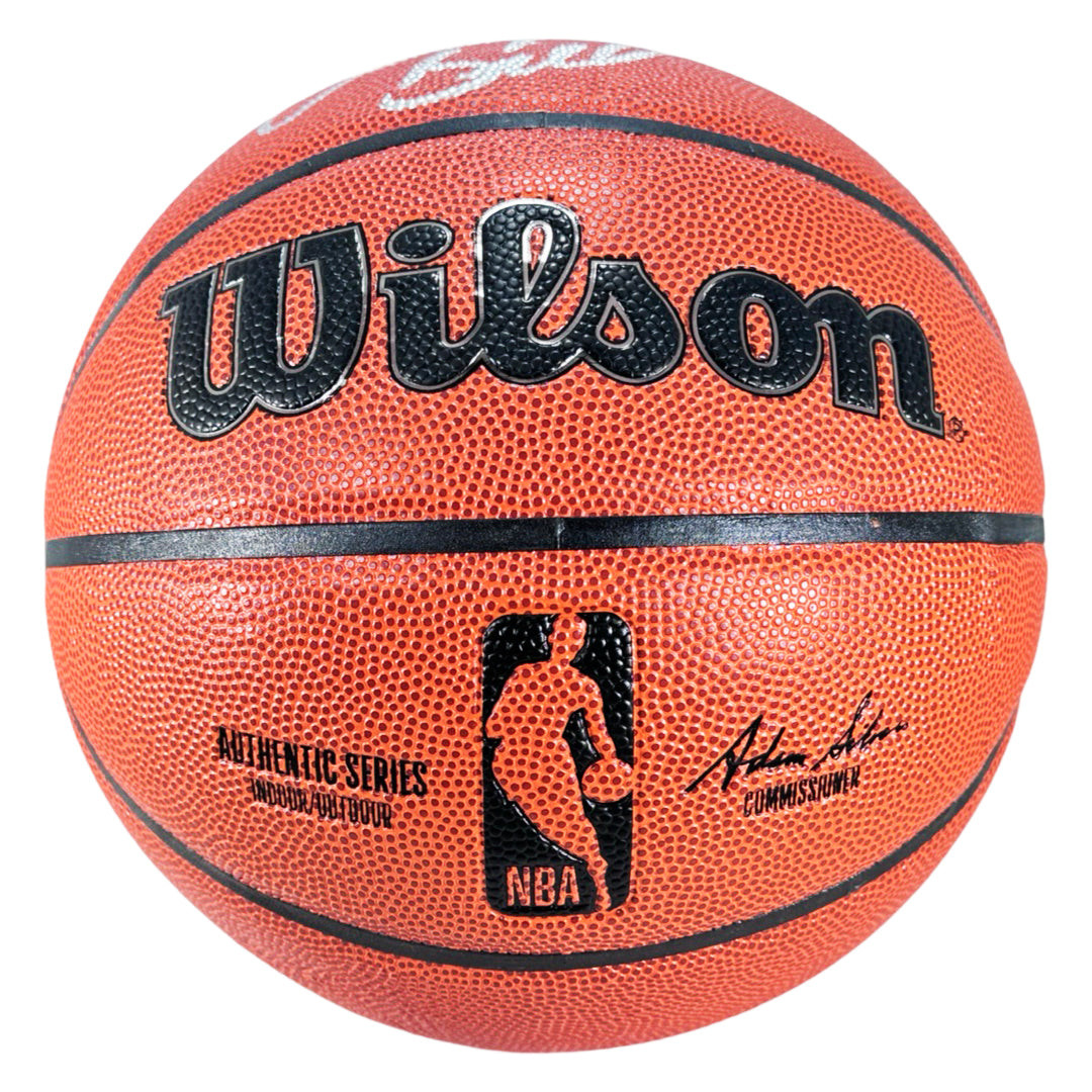 Chauncey Billups Signed NBA Wilson Authentic Series Basketball