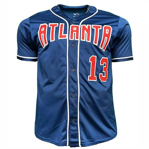 Ronald Acuna Jr Signed Atlanta Blue Baseball Jersey (JSA)