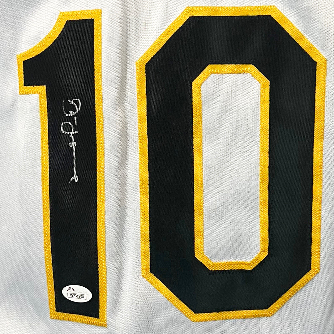 Jim Leyland Signed Pittsburgh White Baseball Jersey (JSA) -