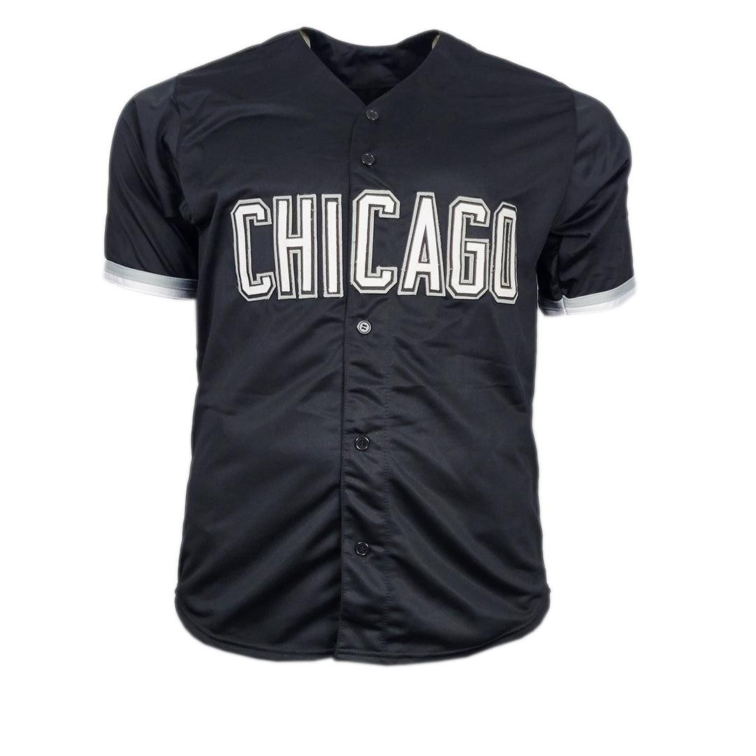 Joe Crede Signed 2005 WS Champs Inscription Chicago Black Baseball Jersey (Beckett)