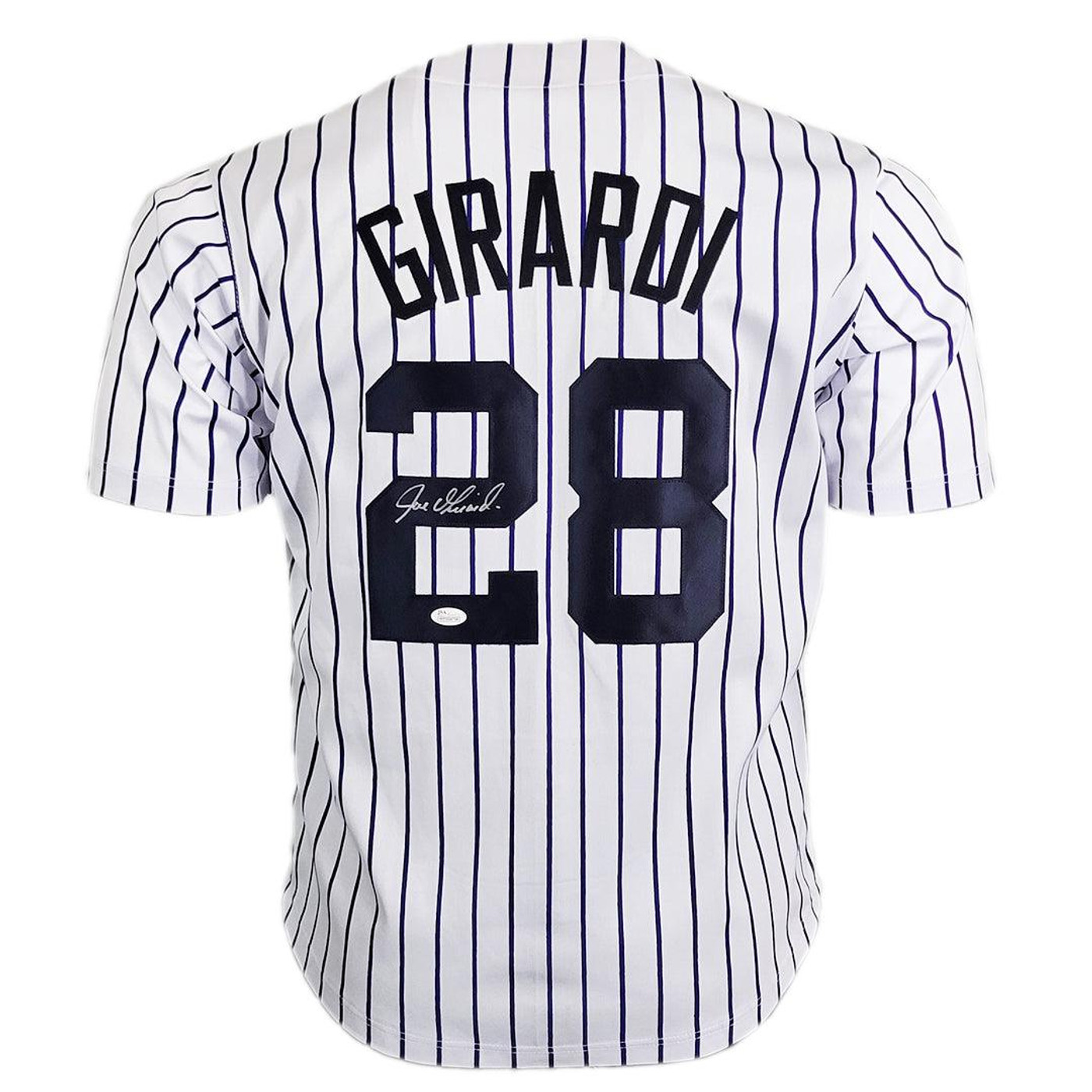 Joe Girardi Signed New York Pinstripe Baseball Jersey (JSA)