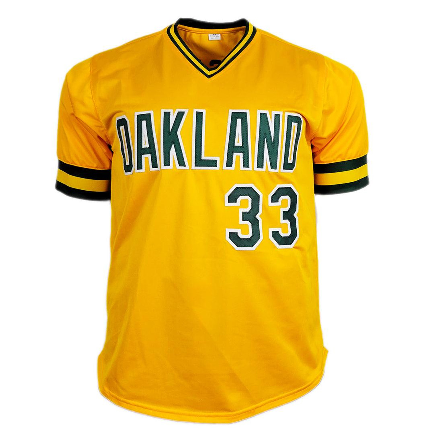 お □MLB Jose Canseco jersey auto 2000 UD