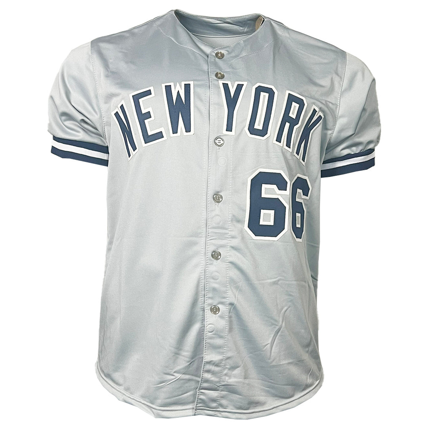 Kyle Higashioka Signed Higgy Inscription New York Grey