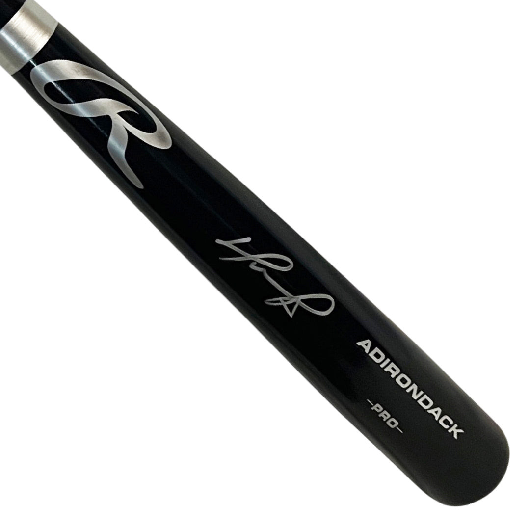 David Ortiz Signed Rawlings Black Baseball Bat (JSA) -