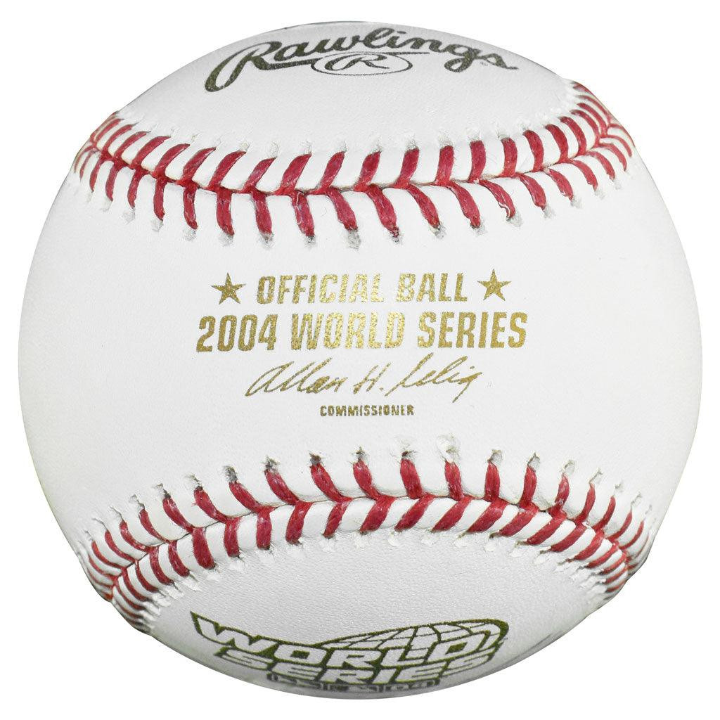Keith Foulke Signed 04 WSC Inscription Rawlings Official MLB 2004