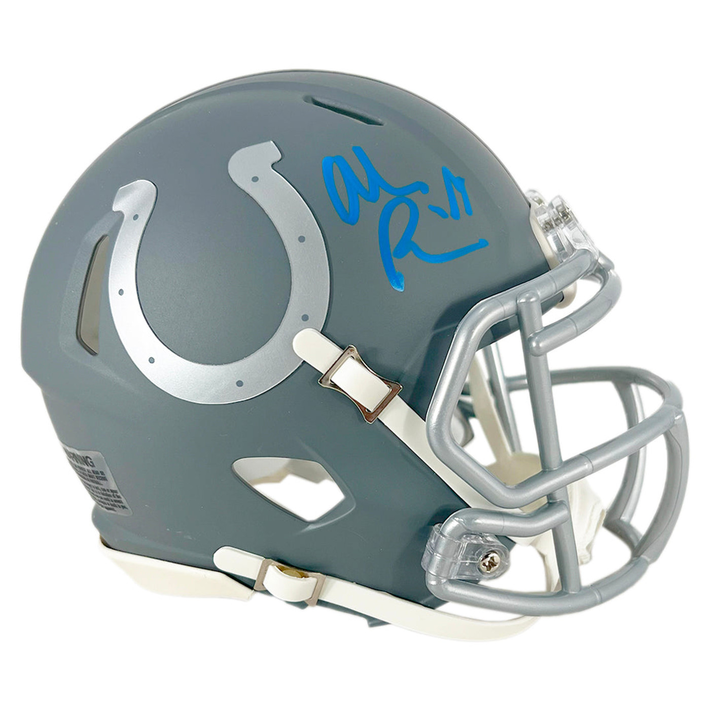 Alec Pierce Signed Indianapolis Colts Speed Mini Football Helmet (JSA)