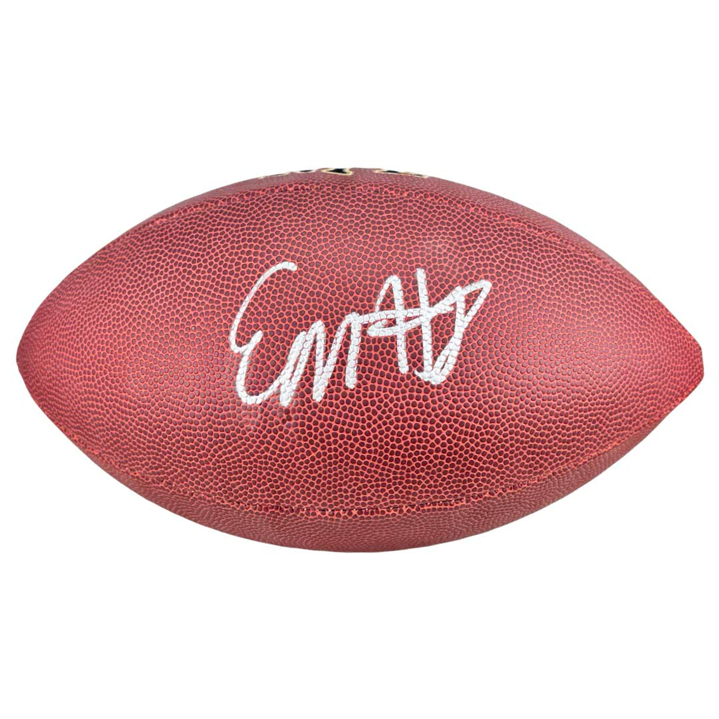 Elijah Moore Signed Wilson Official NFL Replica Football (JSA)