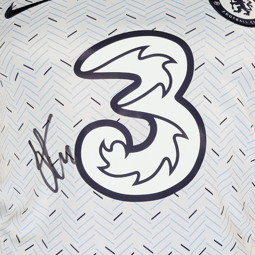 Kai Havertz Signed Authentic Chelsea Soccer Jersey (JSA) -