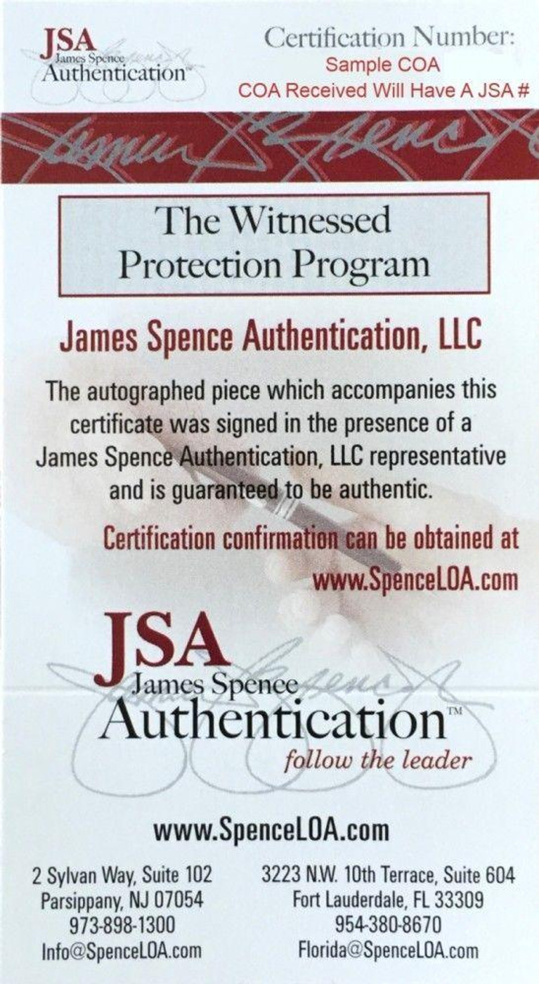 Hope Solo Autographed 8 x 10 Photo (JSA) Pose 2