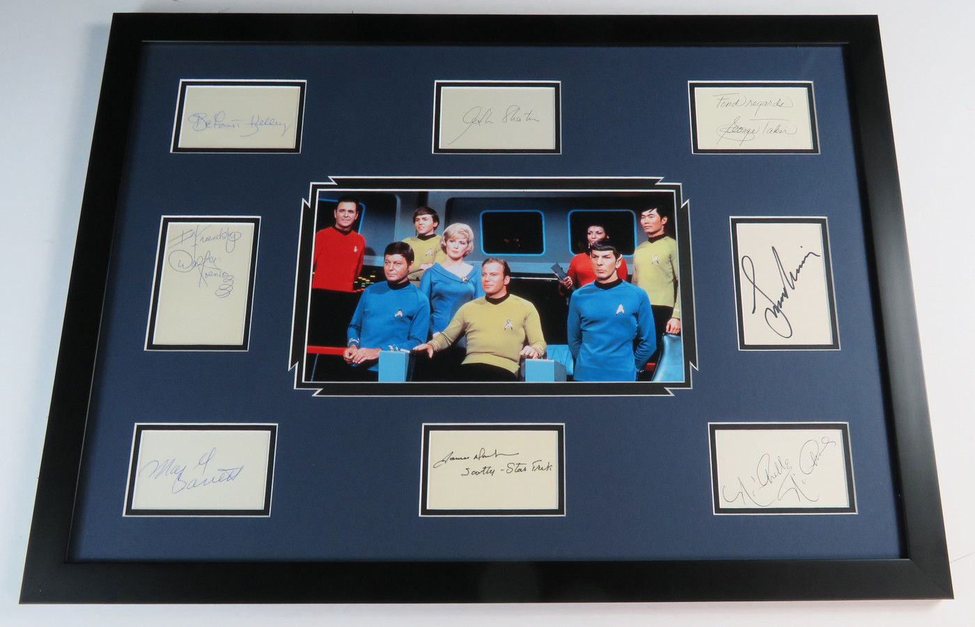 Star Trek: The Original Series Signed Display