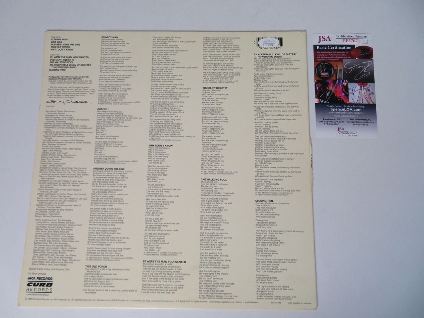 Lyle Lovett S/T