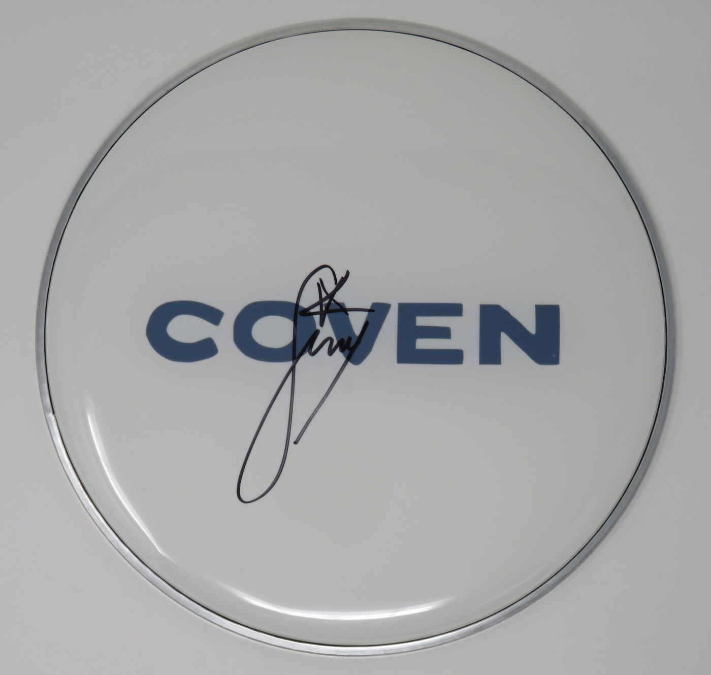 Coven Signed Drumhead QQ34935