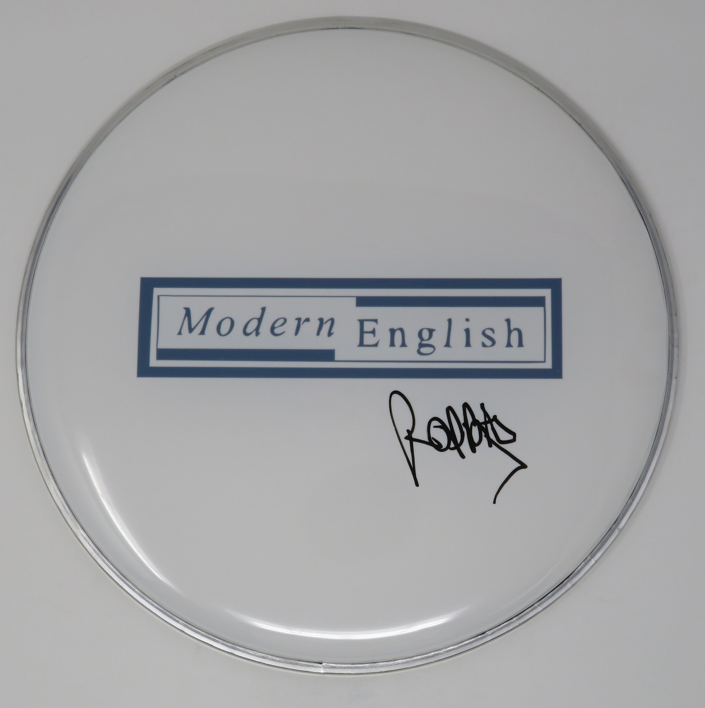 Modern English Signed Drumhead