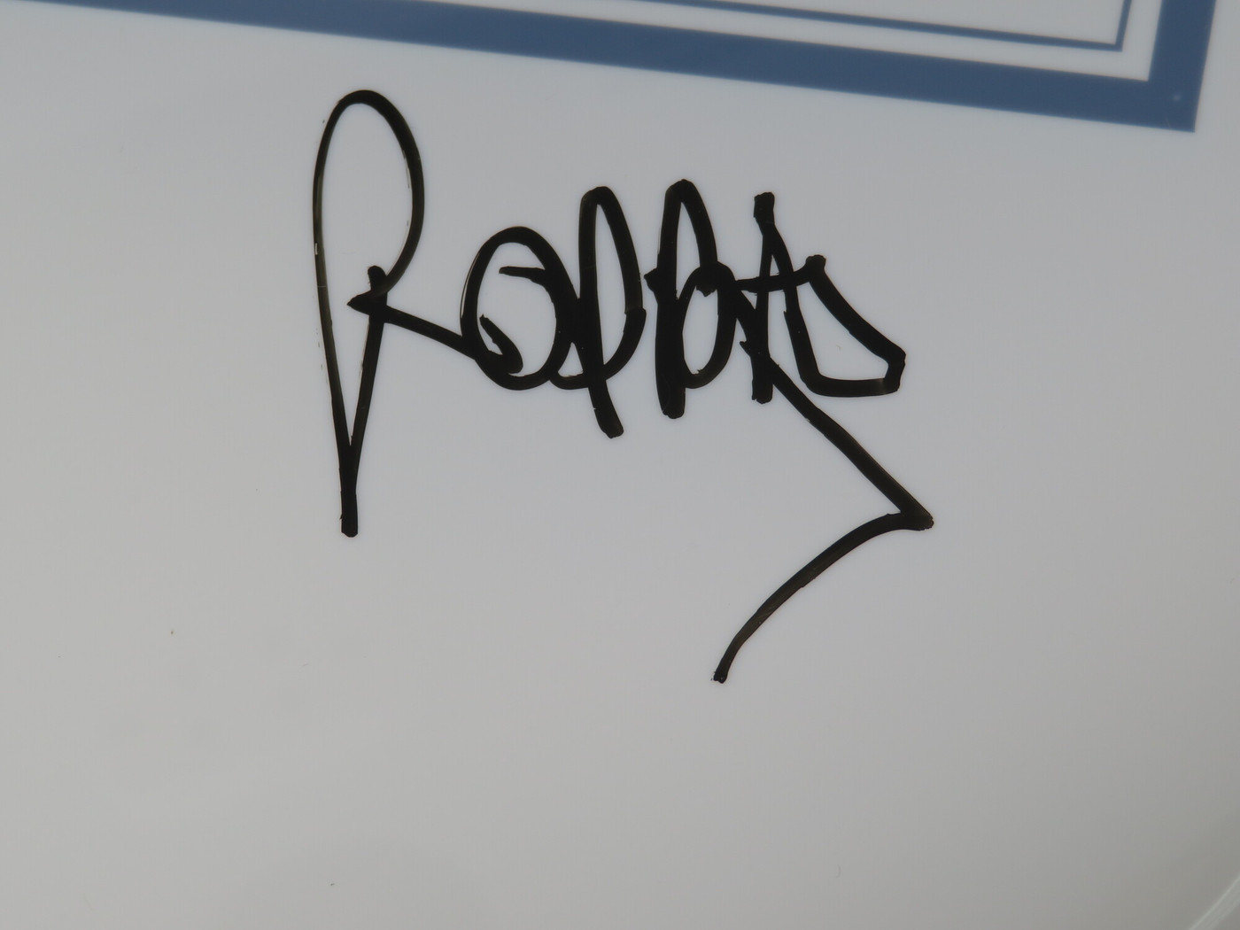 Modern English Signed Drumhead