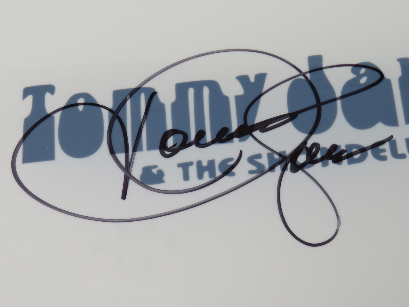 Tommy James & The Shondells Signed Drumhead FF67994