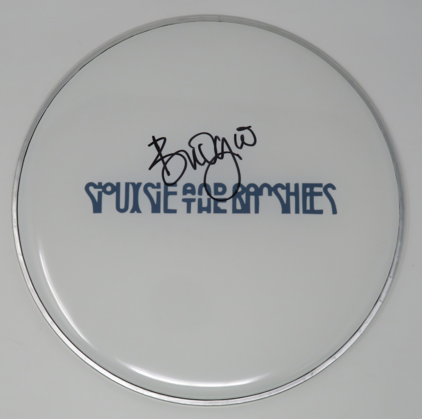 Siouxsie And The Banshees Signed Drumhead AS68466