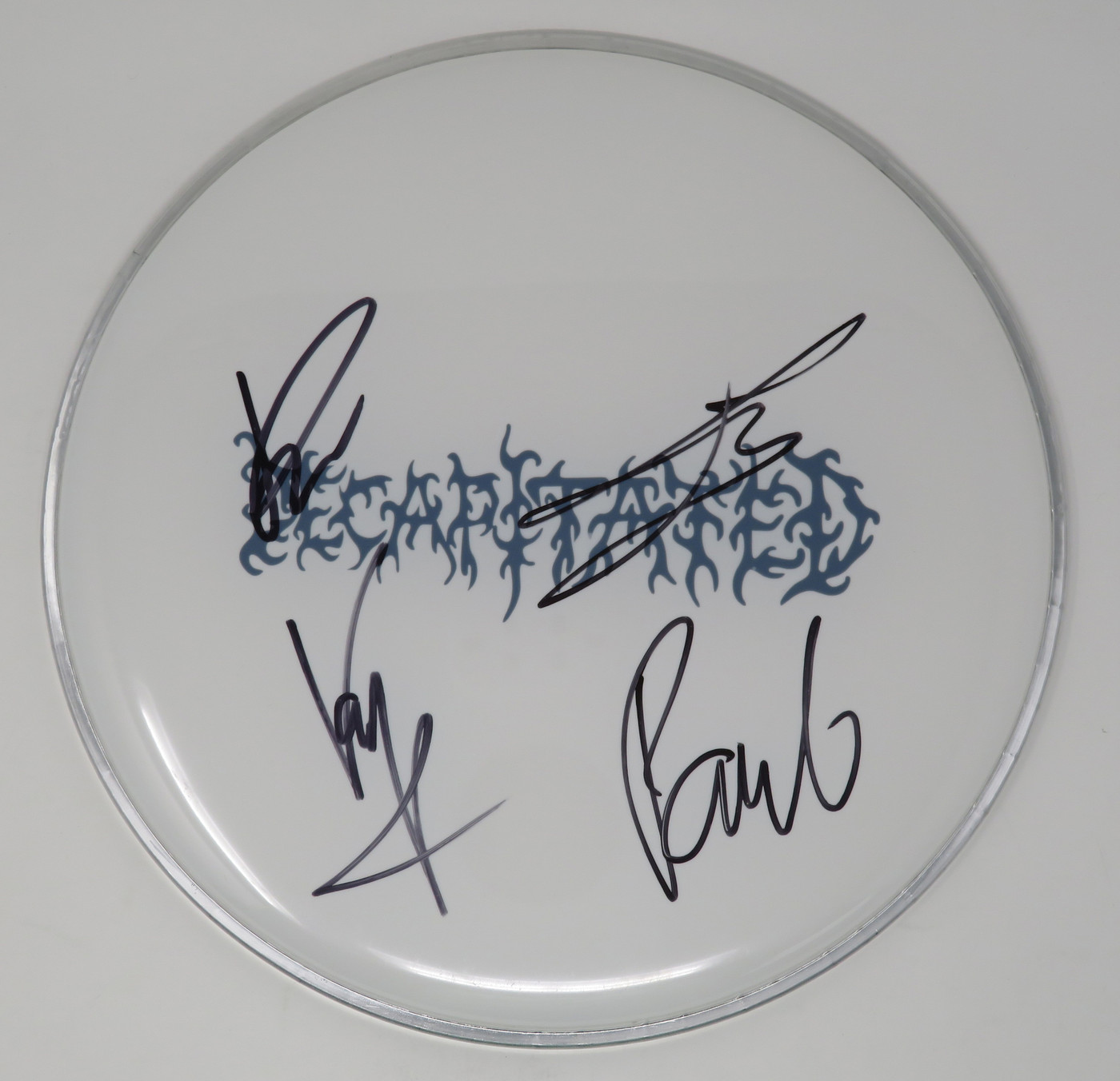 Decapitated Signed Drumhead