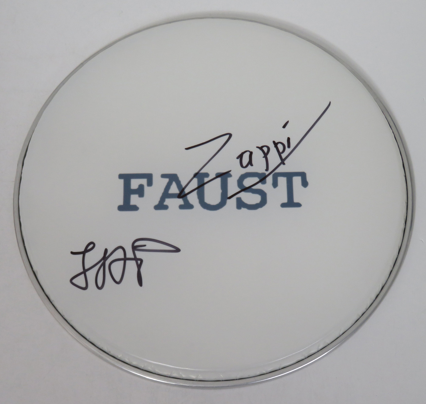 Faust Signed Drumhead