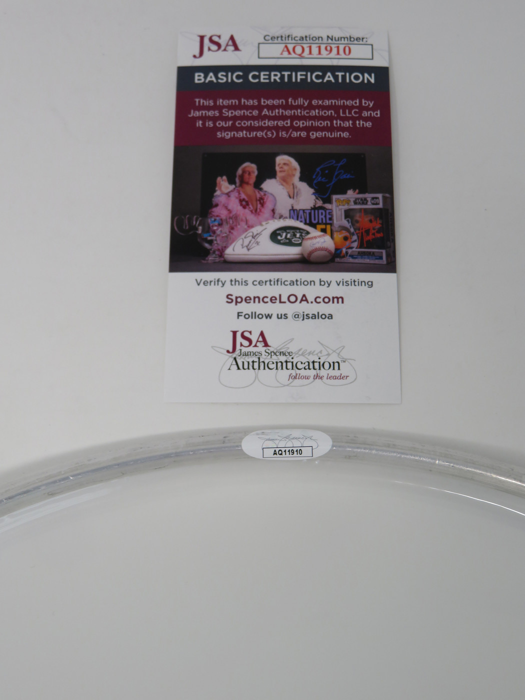 Gloria Gaynor Signed Drumhead AQ11910