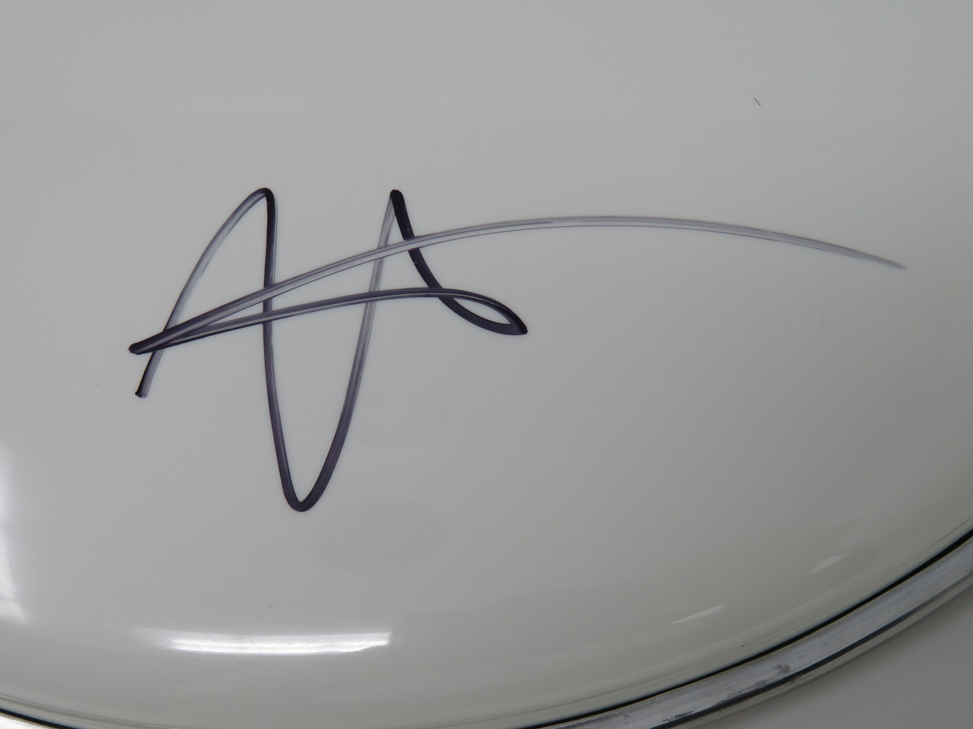 Foo Fighters Signed Drumhead AQ11916