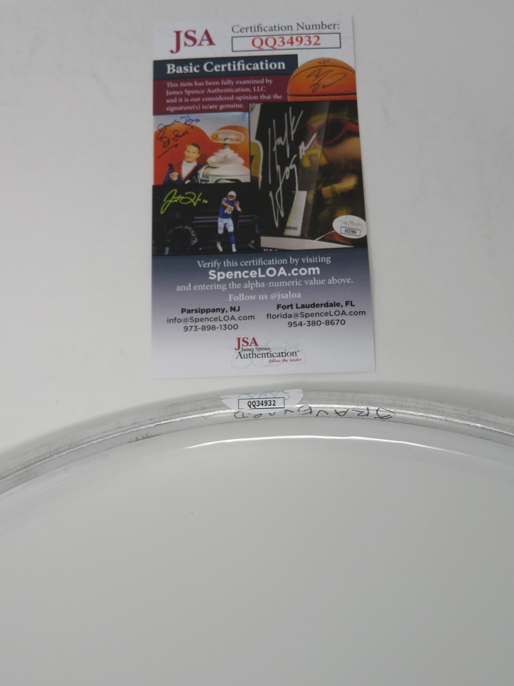 Graveyard Signed Drumhead