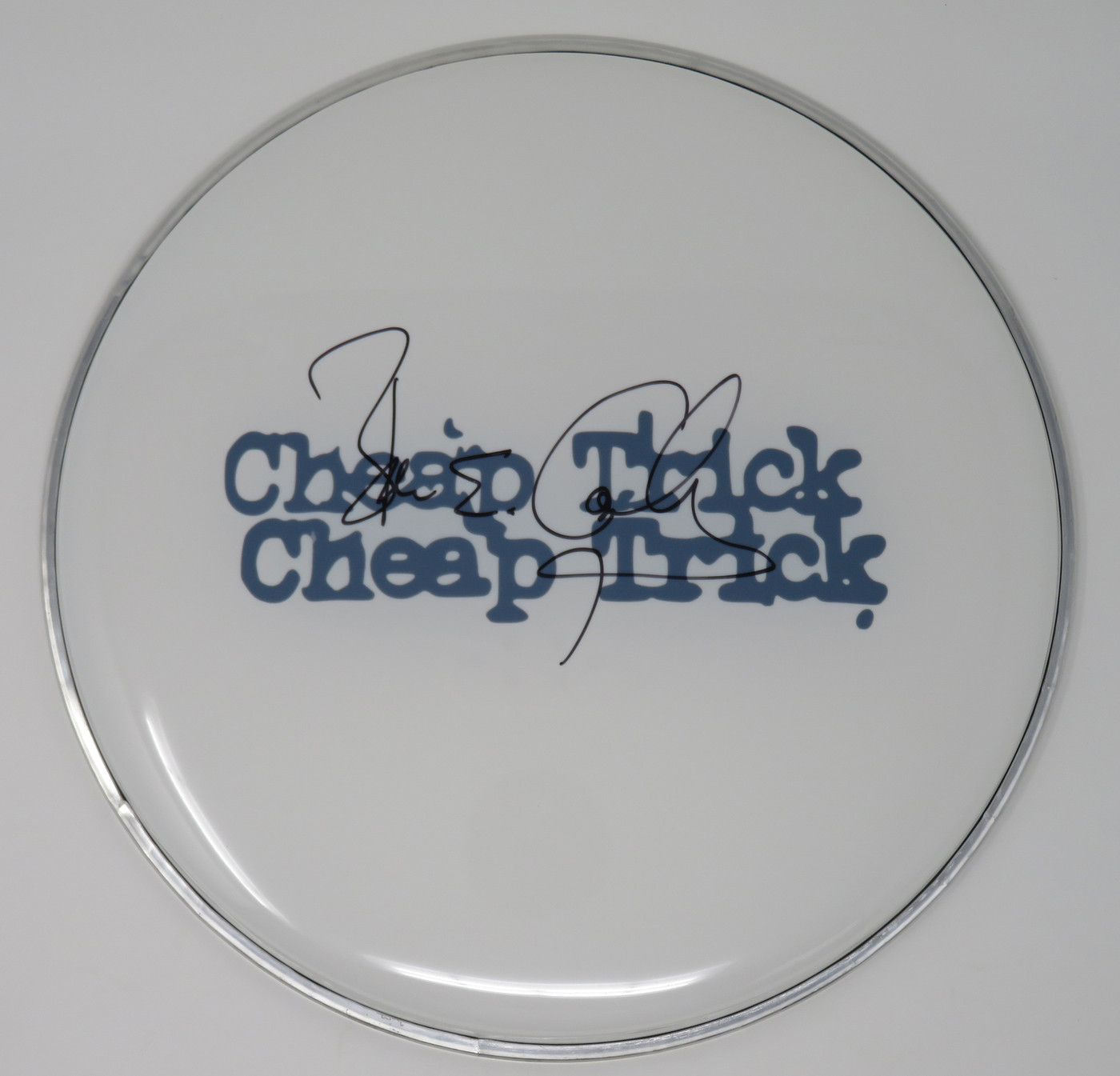 Bun E. Carlos Signed Drumhead FF67984