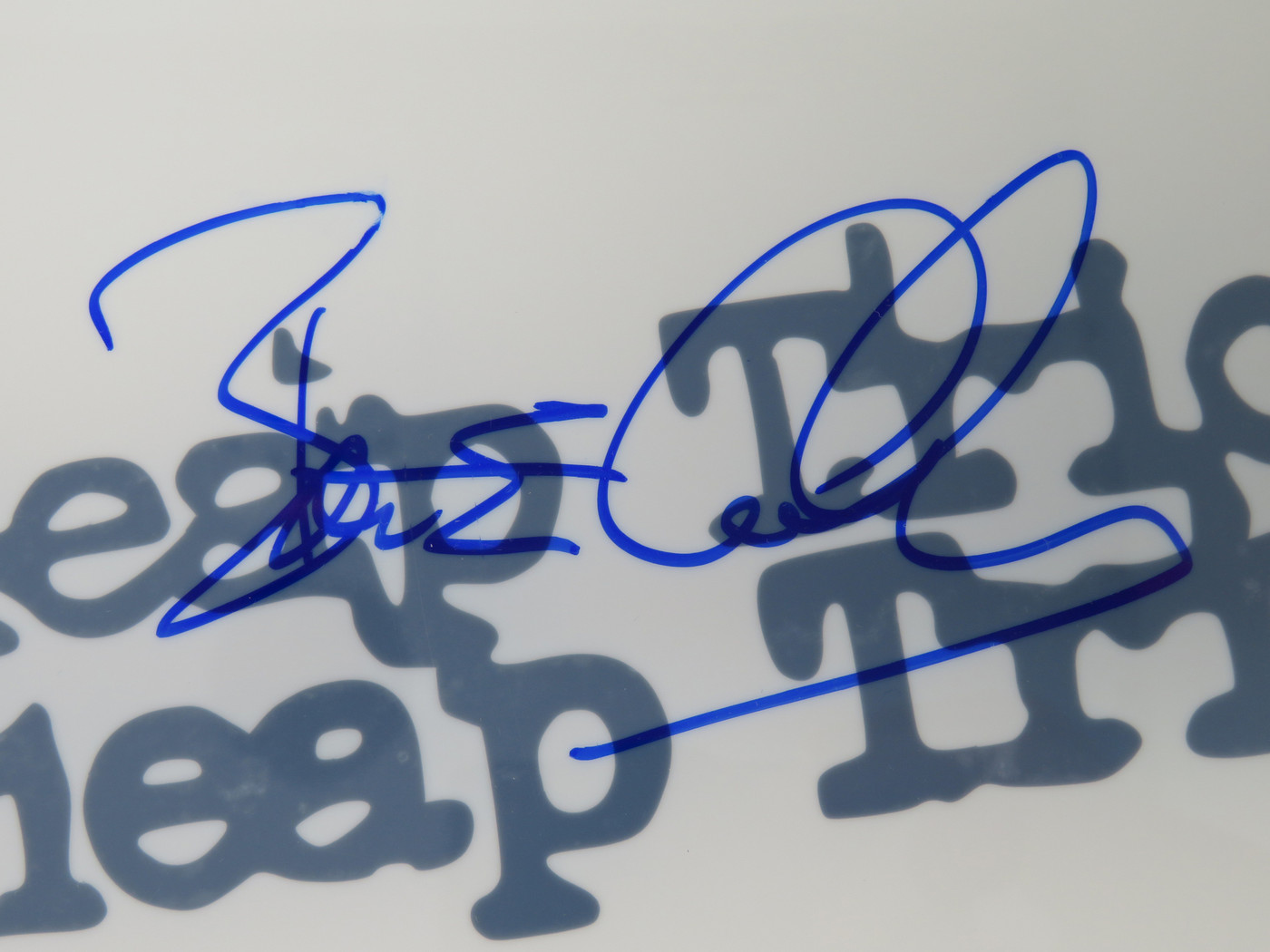 Cheap Trick Signed Drumhead AQ60397