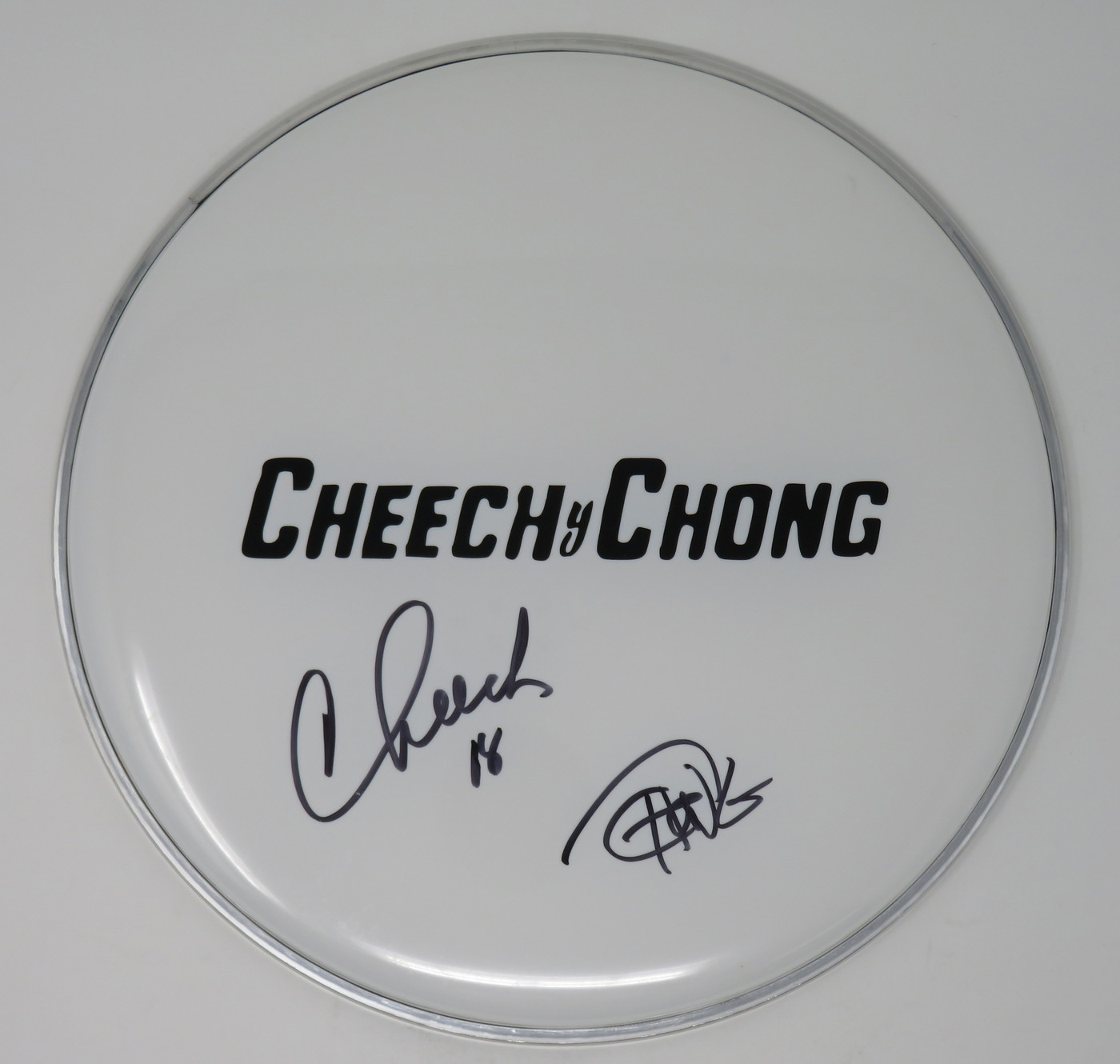 Cheech And Chong Signed Drumhead RR59027