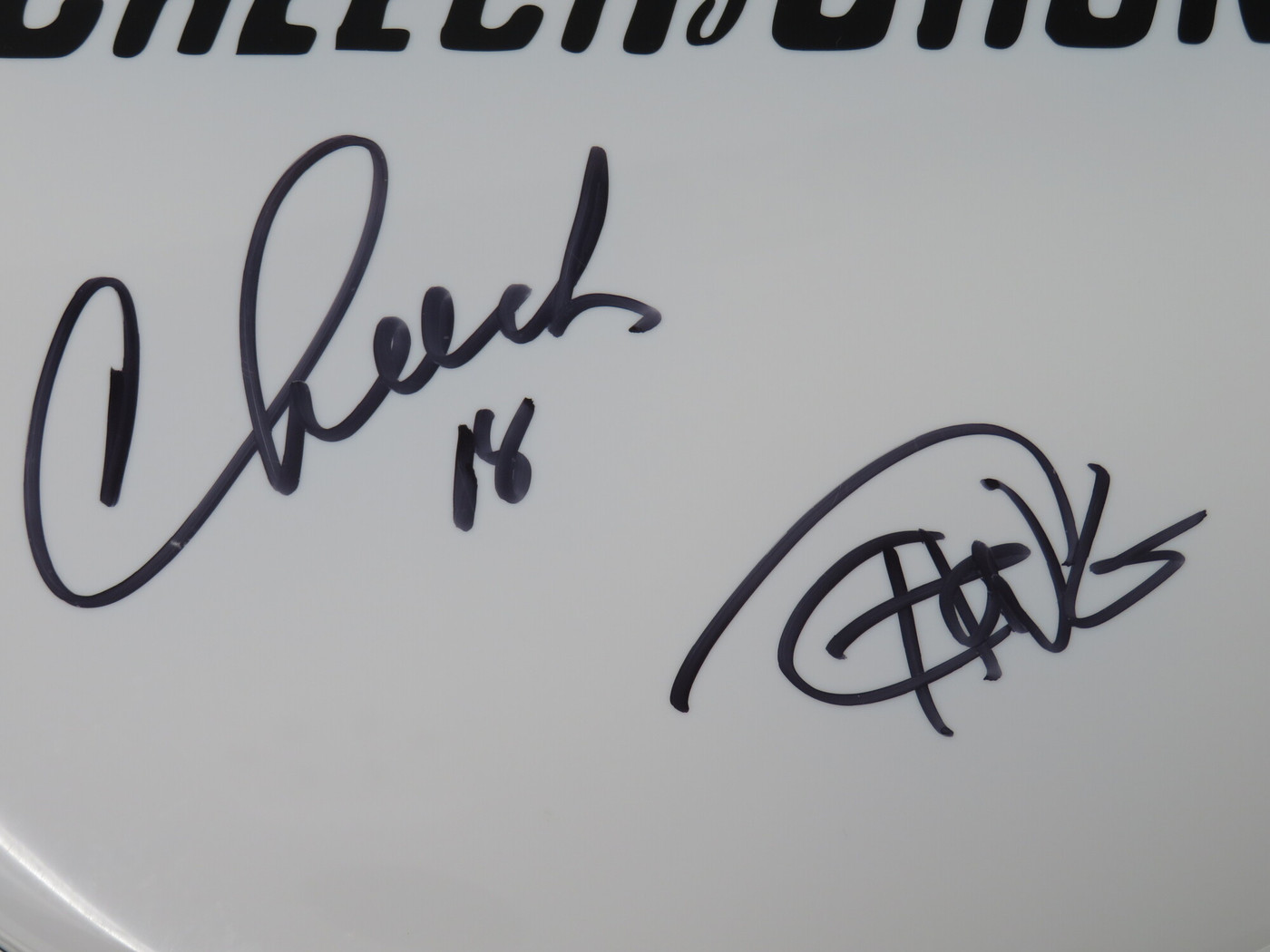 Cheech And Chong Signed Drumhead RR59027