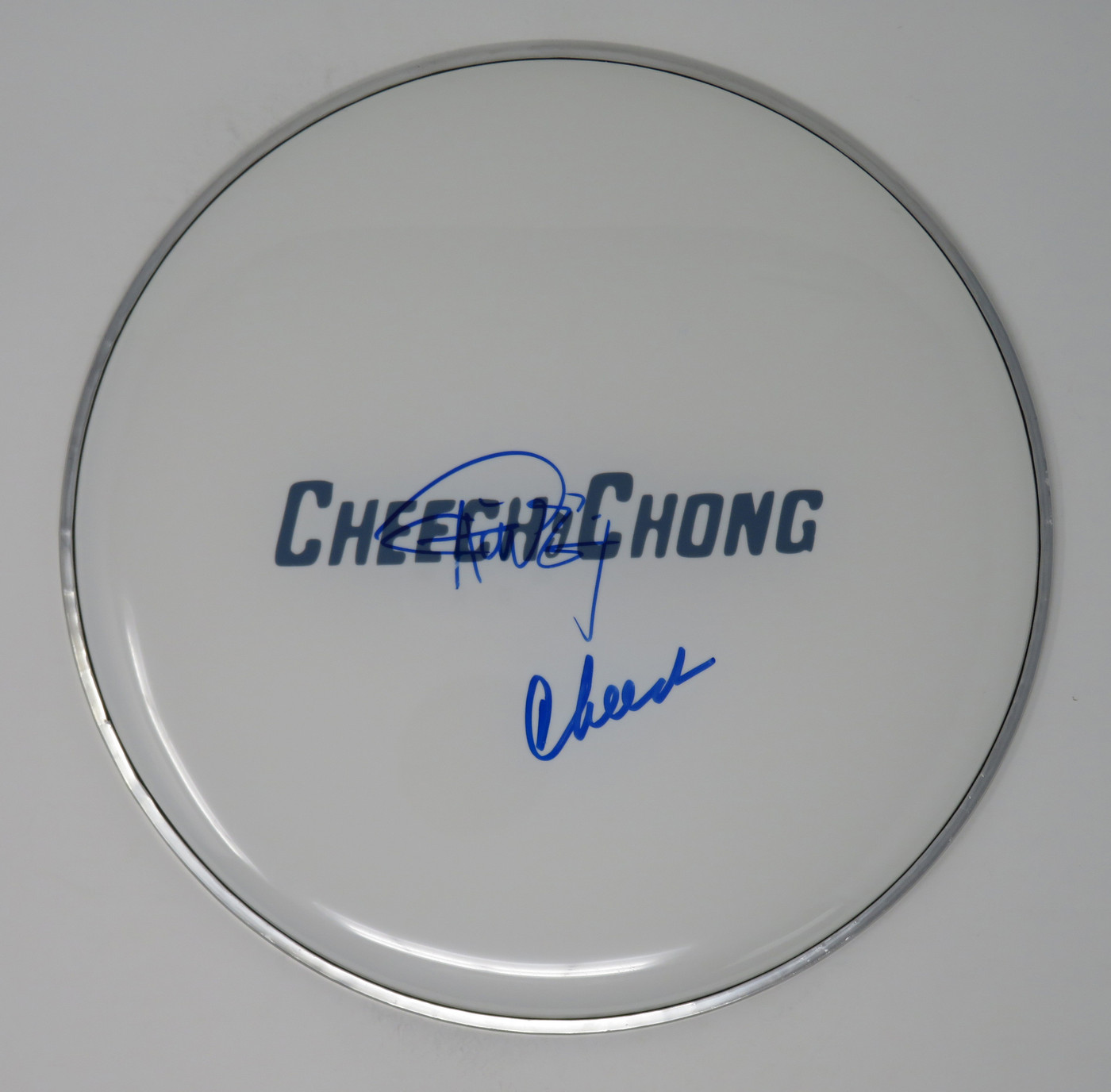Cheech And Chong Signed Drumhead RR59018