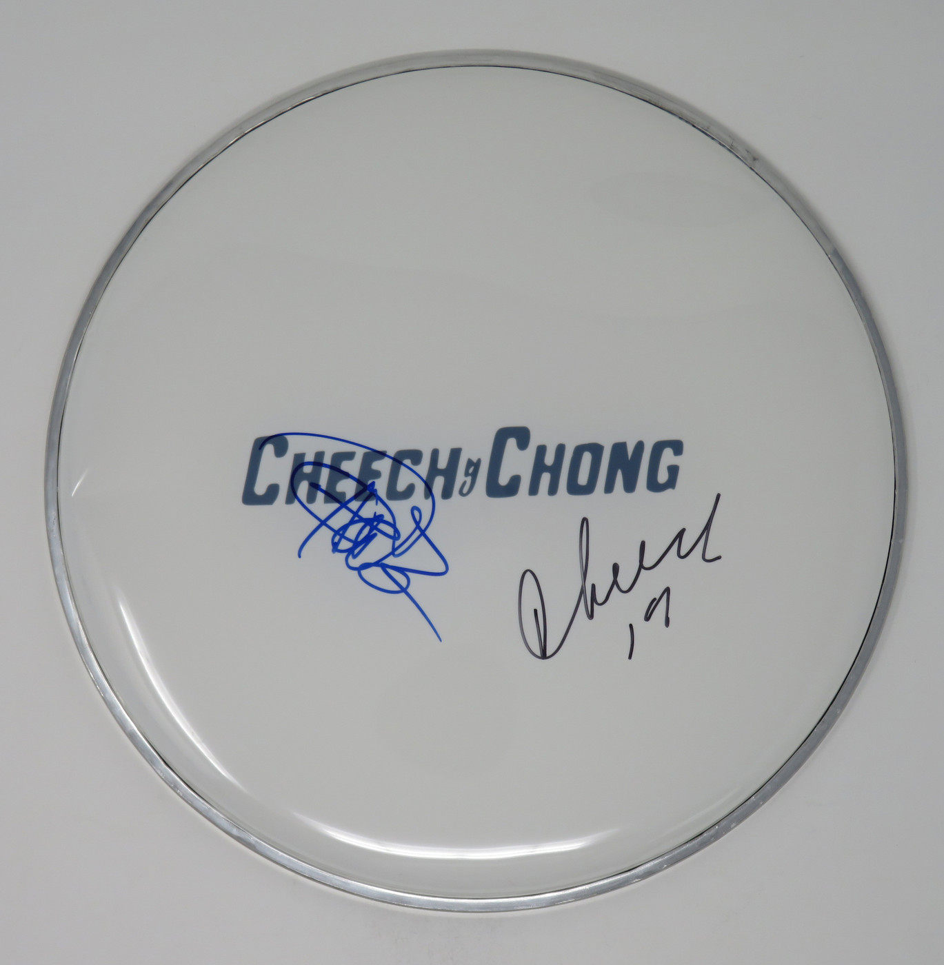 Cheech And Chong Signed Drumhead RR59019