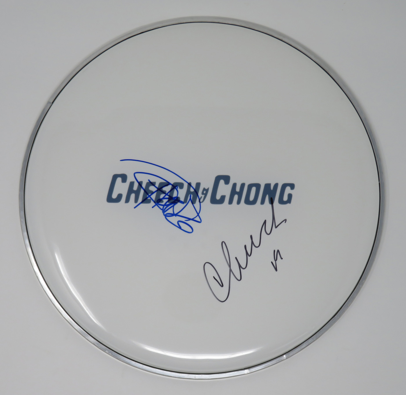 Cheech And Chong Signed Drumhead RR59021