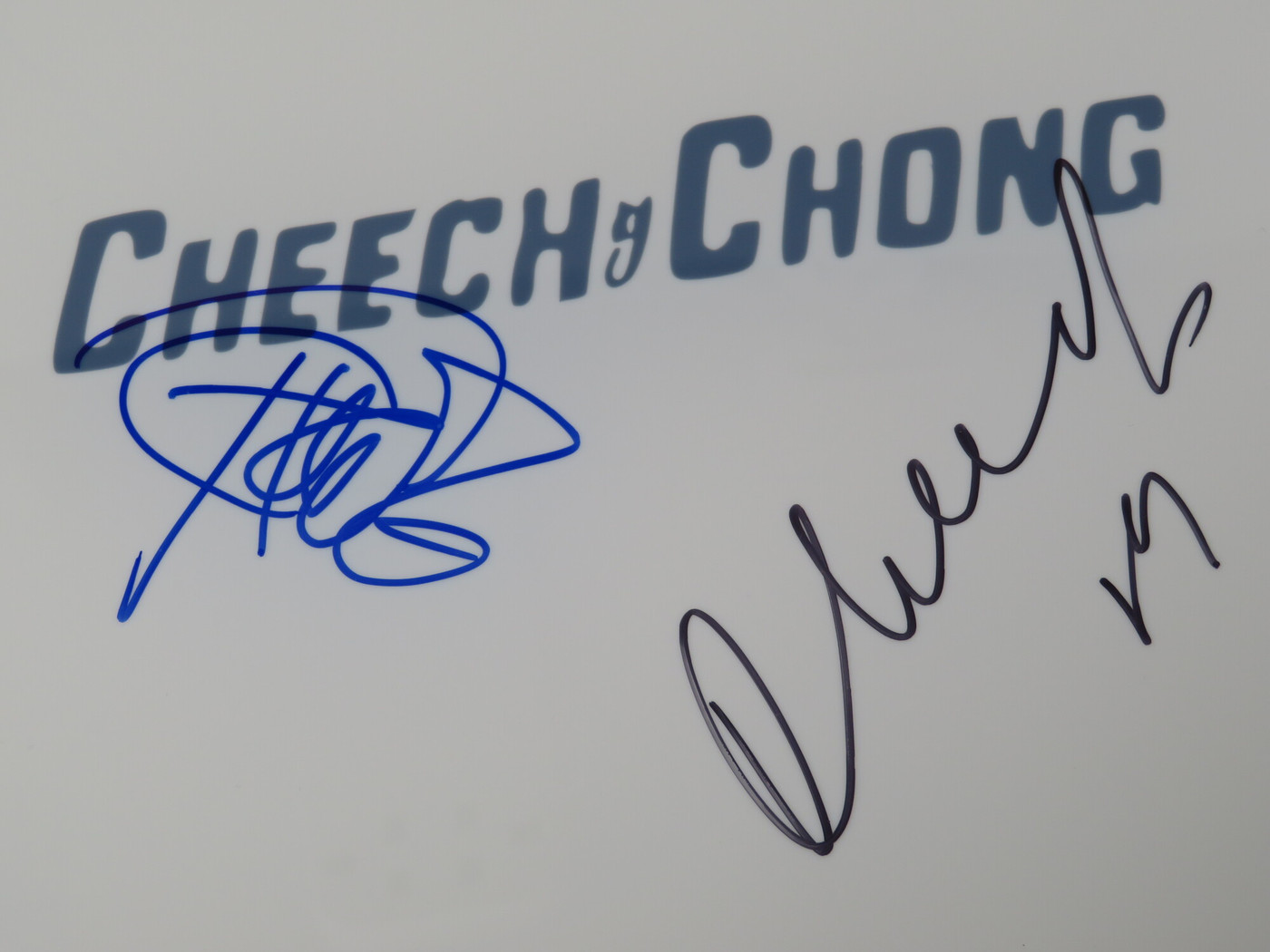 Cheech And Chong Signed Drumhead AF37864