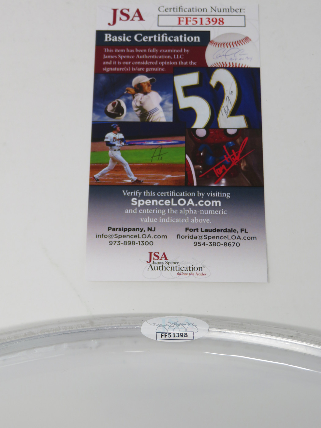 Dragonforce Signed Drumhead FF51398