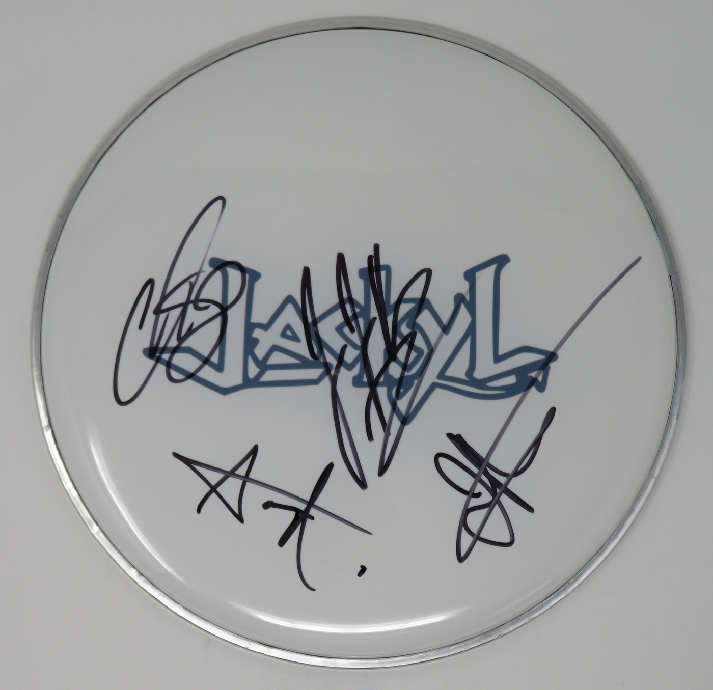 Jackyl Signed Drumhead FF51532