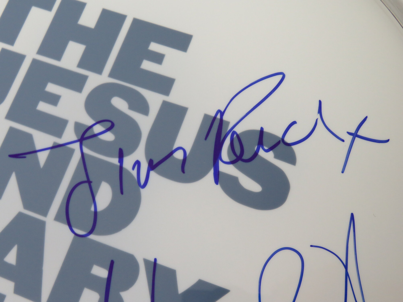 The Jesus And Mary Chain Signed Drumhead