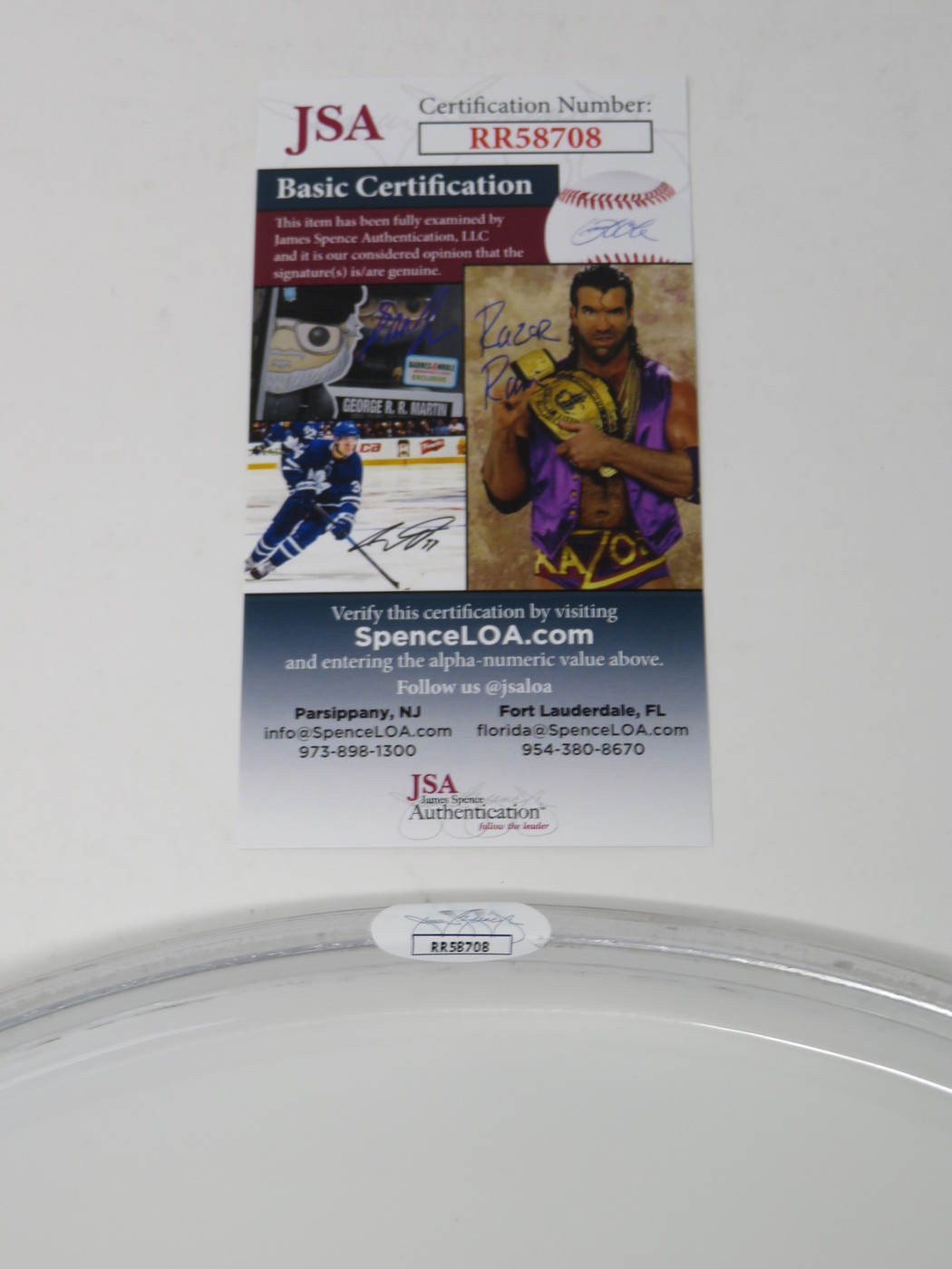 Brendan Canty Signed Drumhead RR58708
