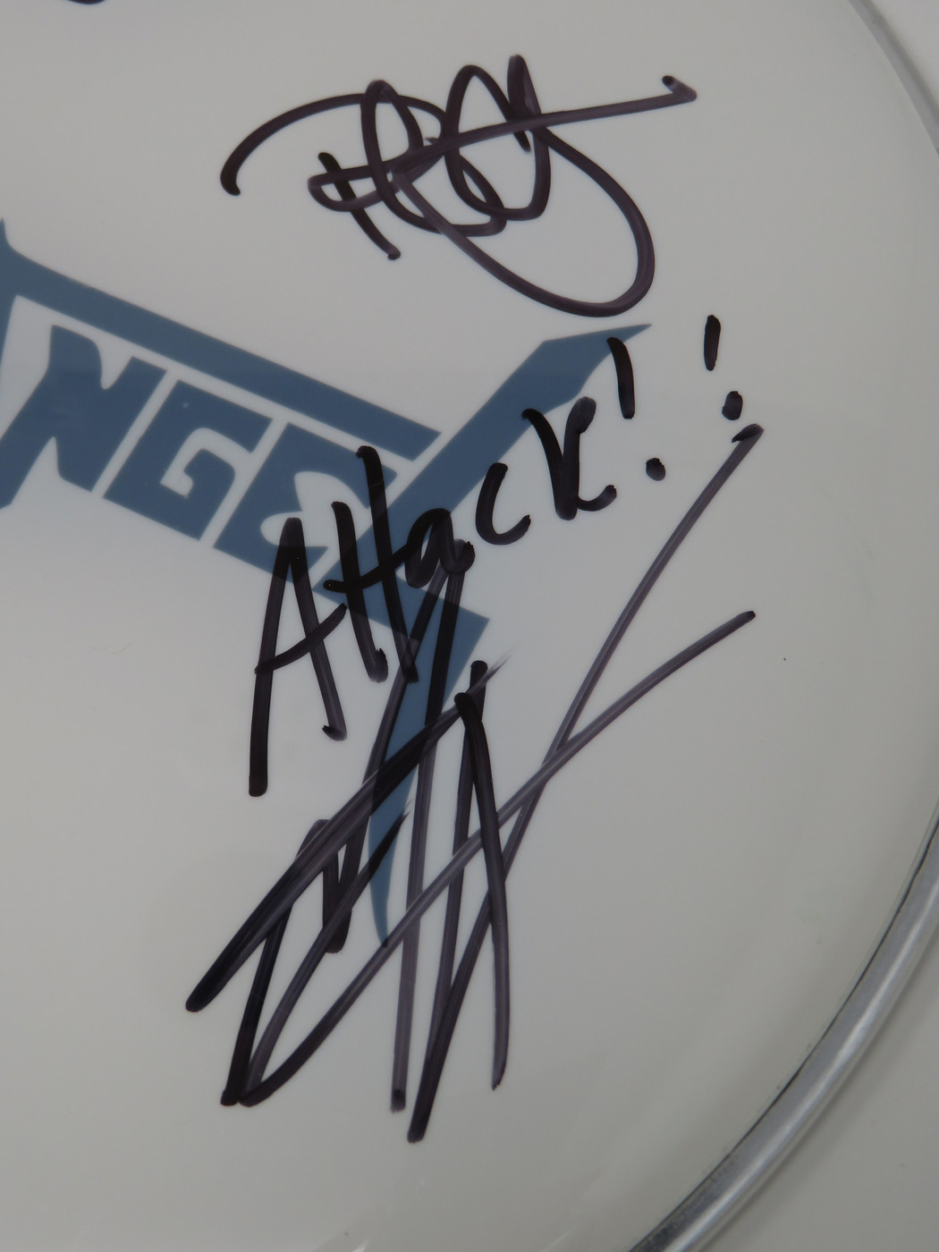 Death Angel Signed Drumhead RR59360