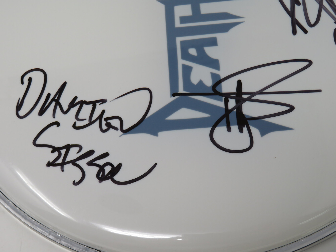 Death Angel Signed Drumhead