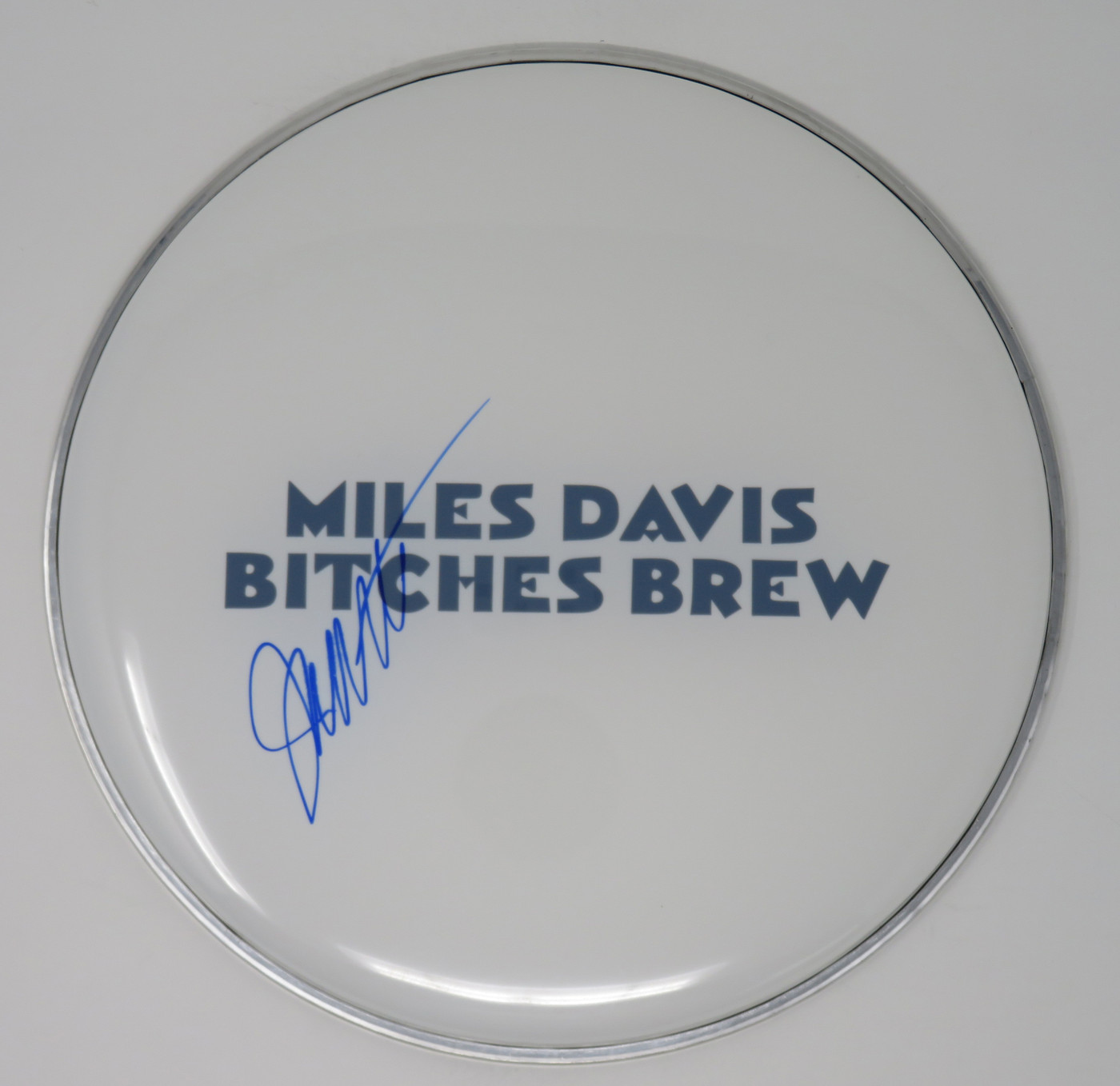 Jack DeJohnette Signed Drumhead LH-RR59132