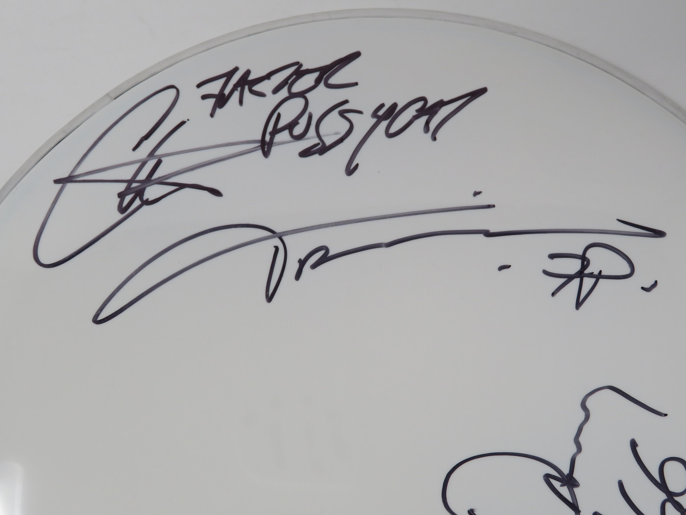 Faster Pussycat Signed Drumhead RR59380