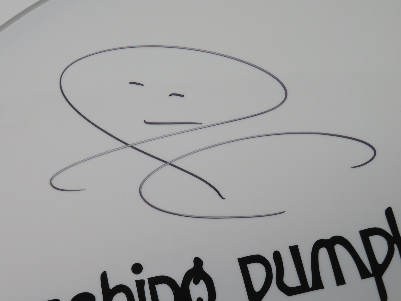 Smashing Pumpkins Signed Drumhead RR58740