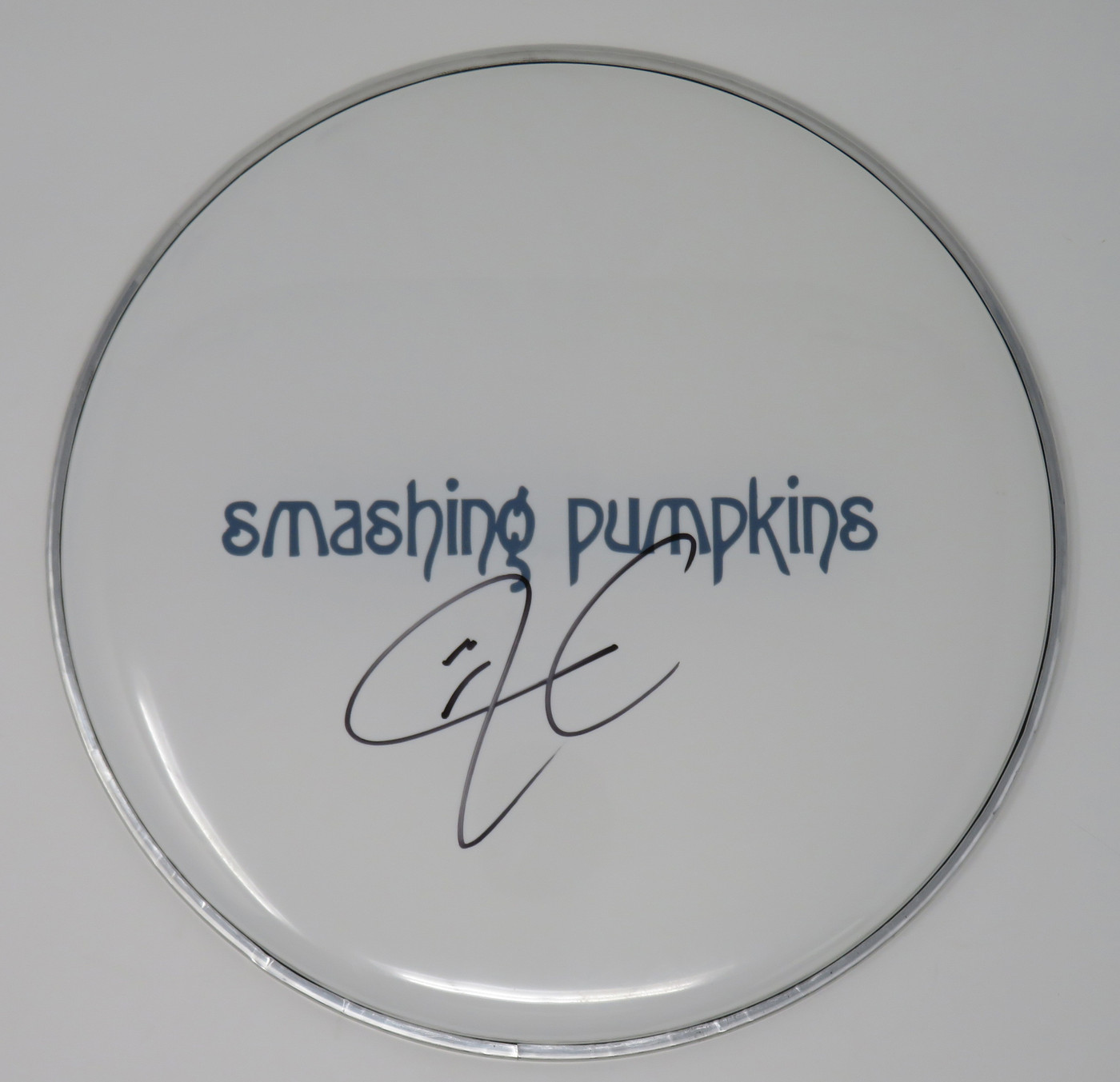Smashing Pumpkins Signed Drumhead RR58733