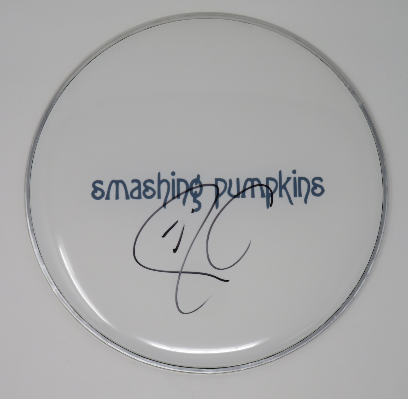 Smashing Pumpkins Signed Drumhead RR58734