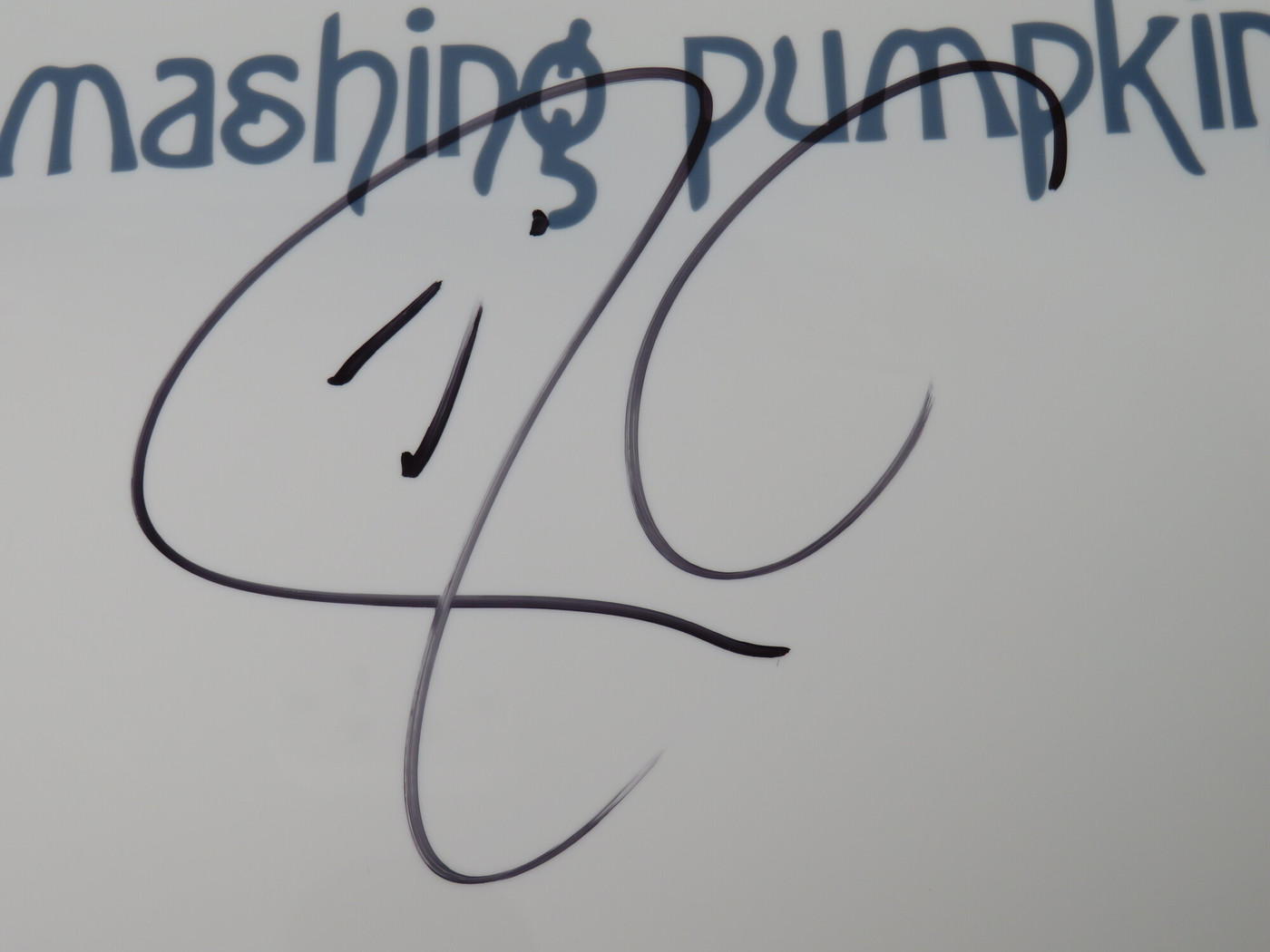 Smashing Pumpkins Signed Drumhead RR58734