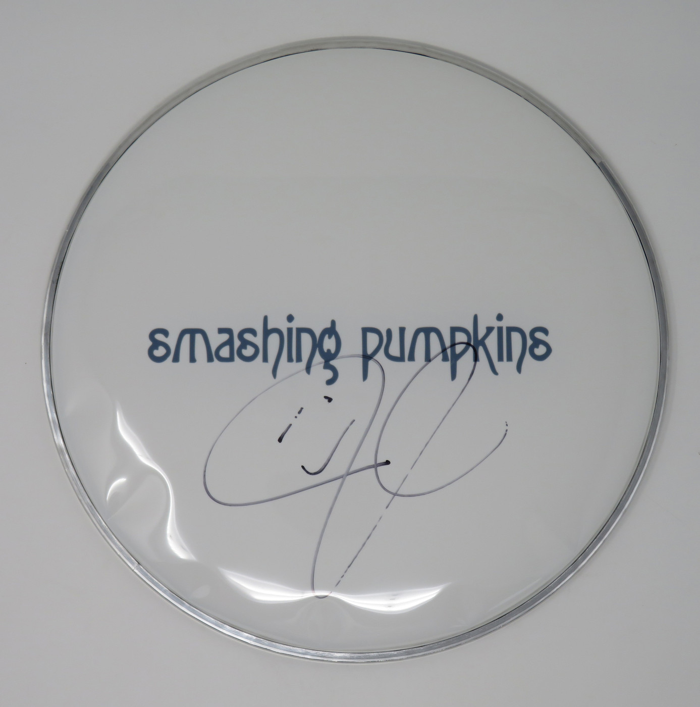 Smashing Pumpkins Signed Drumhead RR58736